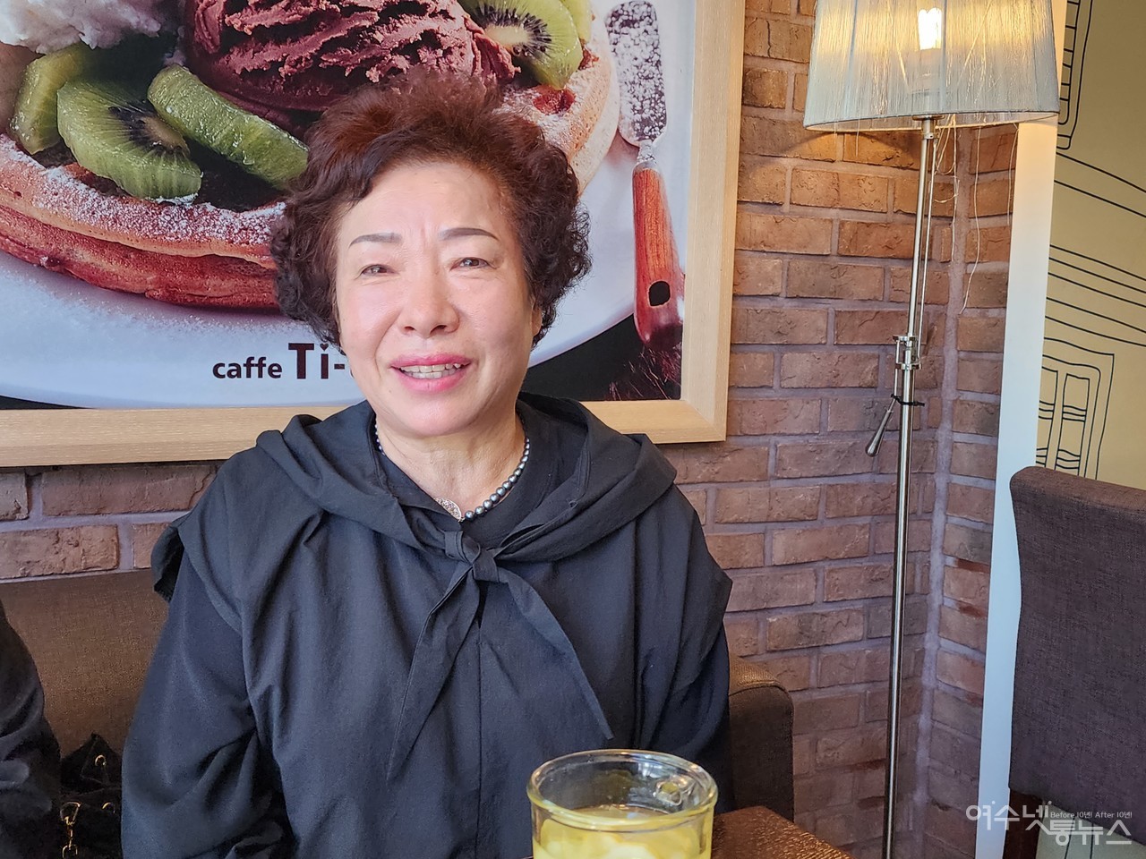 ▲ 납북귀환어부 탁성호 유가족 신선자씨 ⓒ심명남