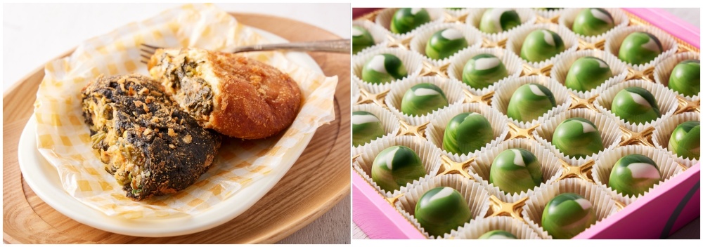 ▲ 갓김치고로케와 갓경옥고초콜릿