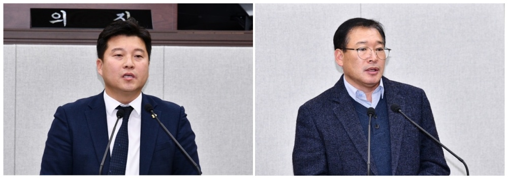 ▲ 고용진, 문갑태 시의원