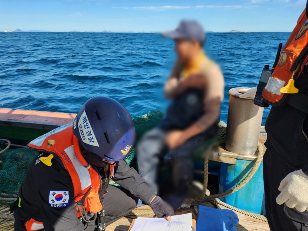 ▲ 승선원 변동 미신고 일제 단속 현장