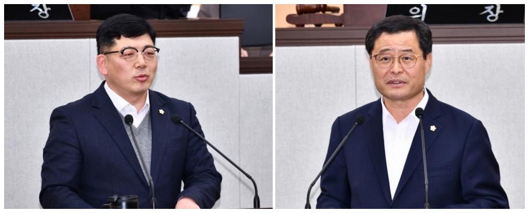 ▲ 구민호, 김종길 여수시의원