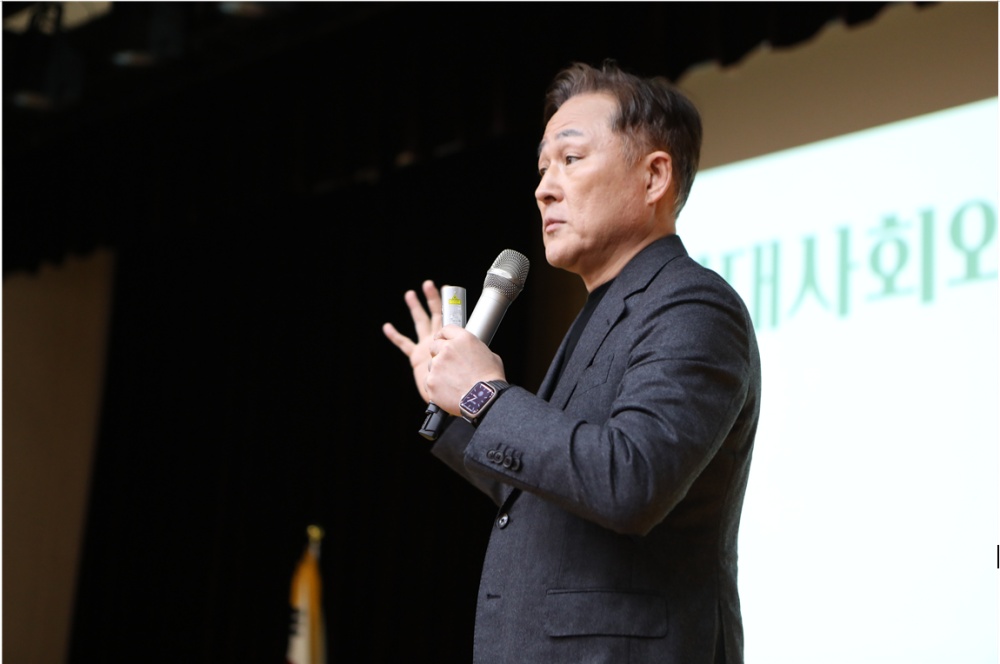 ▲전남대 여수캠퍼스 표창원 교수 초청 강연회