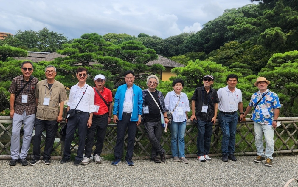 ▲ 나오시마섬 탐방에 나선 일행