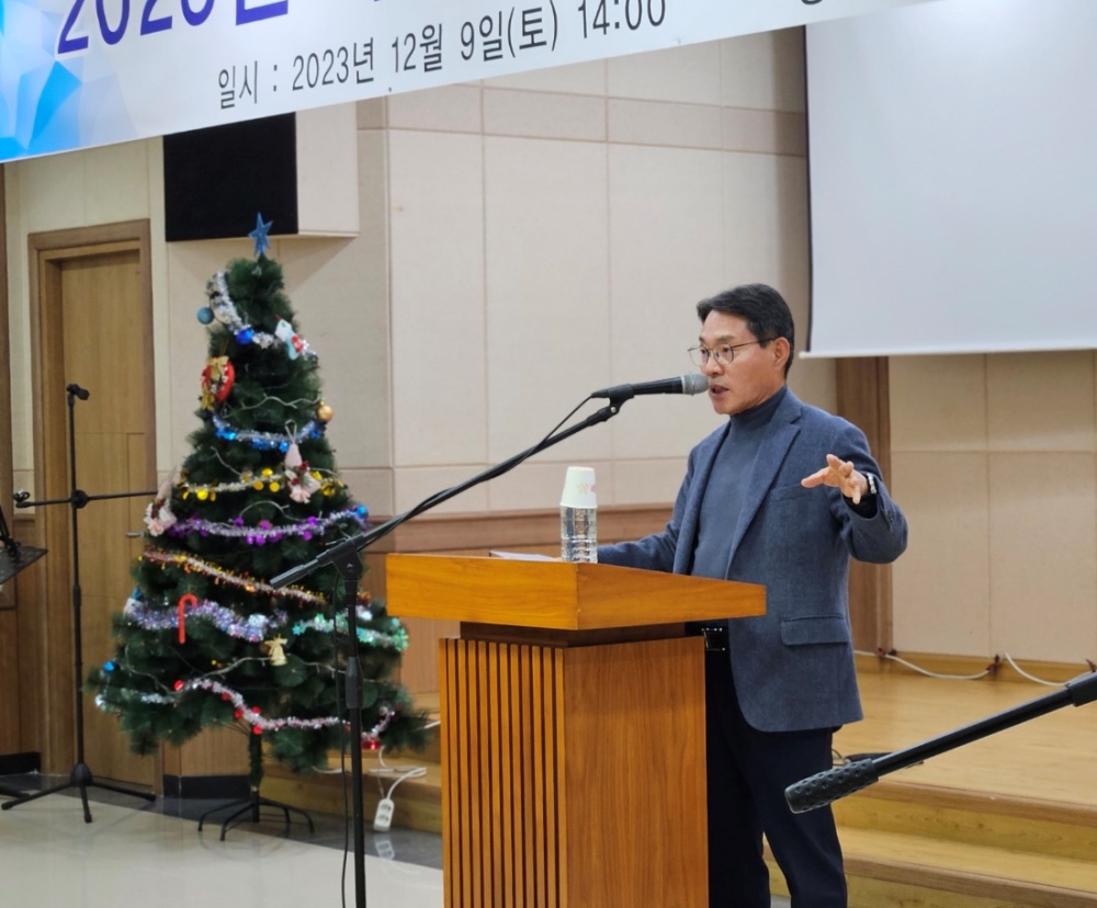 ▲ 권오봉 전 여수시장이 여수시 세가지 핵심과제를 제시했다.