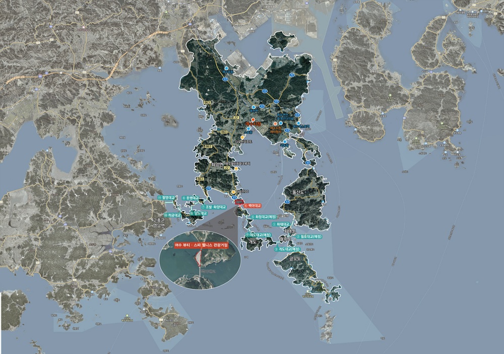 ▲ 해양 웰니스센터 위치도