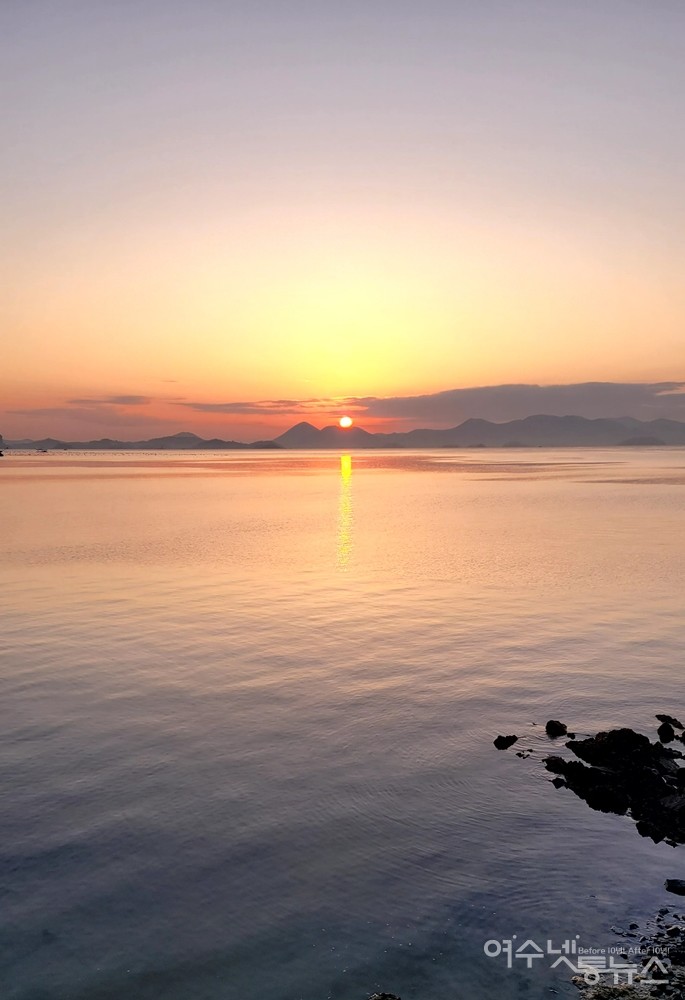 ▲소호동 일출 ⓒ전시은