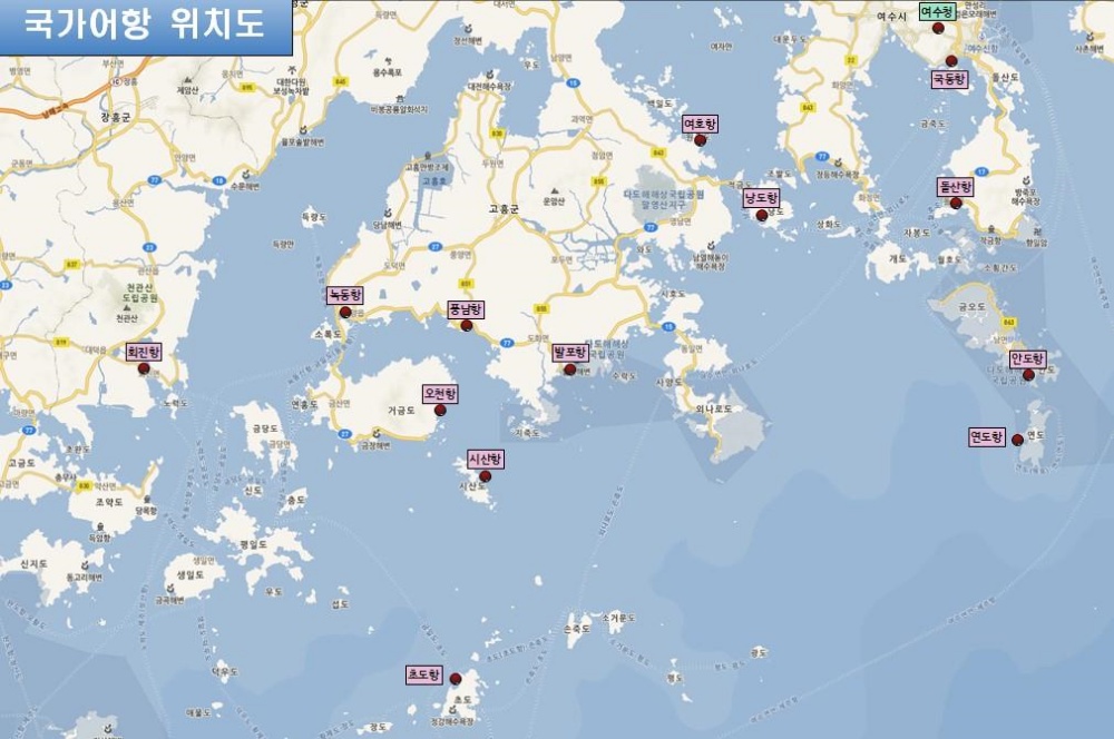 ▲ 국가어항 위치도