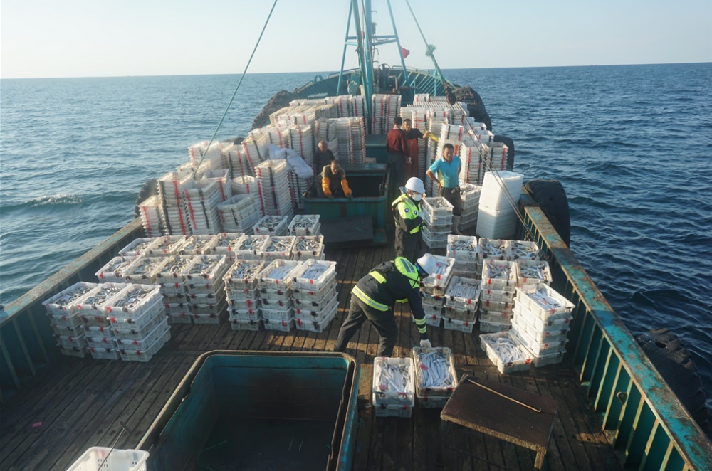 ▲ 해양수산부 남해어업관리단 중국어선 특별단속