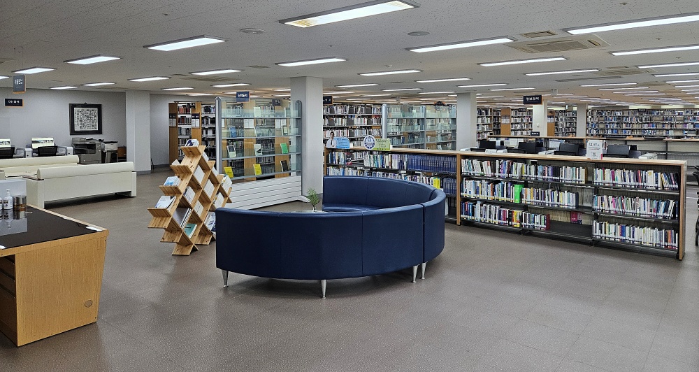 ▲ 해양경찰교육원 도서관