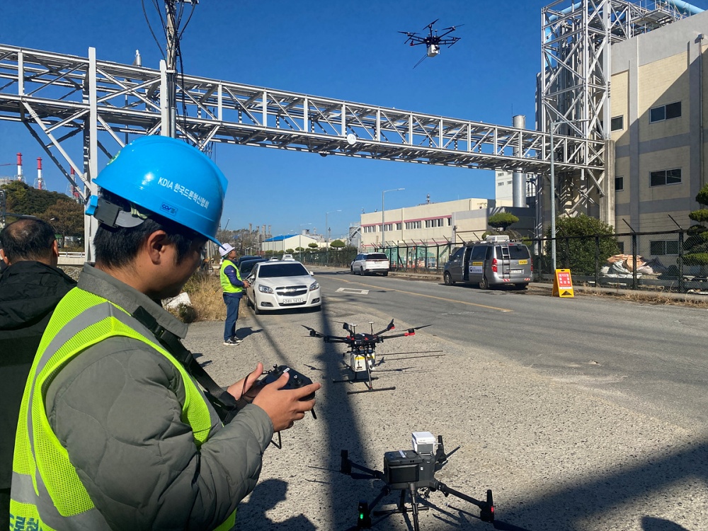 ▲ 여수산단 내 대기오염물질 배출 합동점검