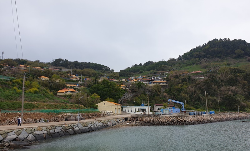 윗꽃섬 상화도 마을 전경 (여수넷통뉴스 자료사진)