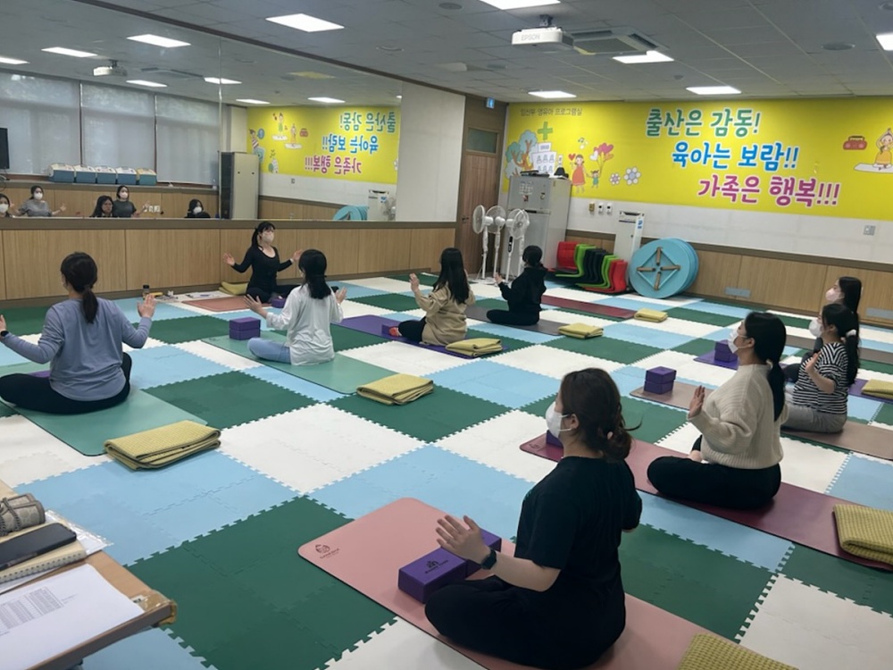 ▲임산부와 워킹맘을 위한 프로그램