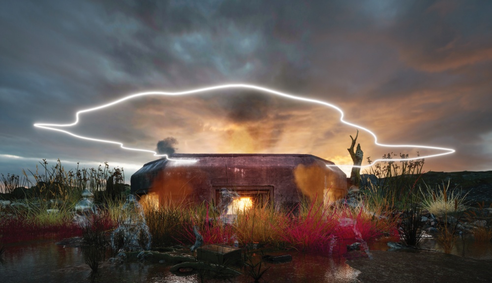 ▲ 홍남기, Borderline (아카이벌 피그먼트 프린트, 79×134.4cm)