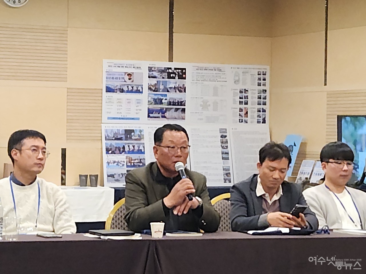 ▲ 워크숍에서 발표하는 김성수 삼천섬정책연구소장 모습 ⓒ정종현 제공