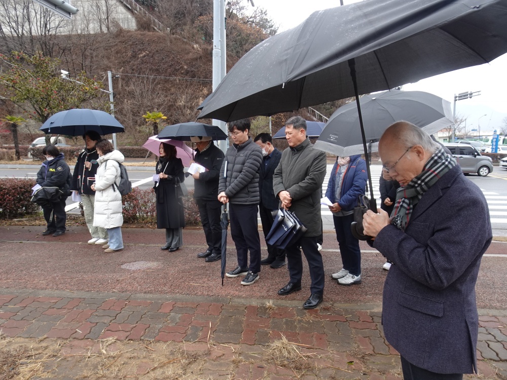 ▲ 여수출입국외국인사무소 화재참사 17주년 추모기도회