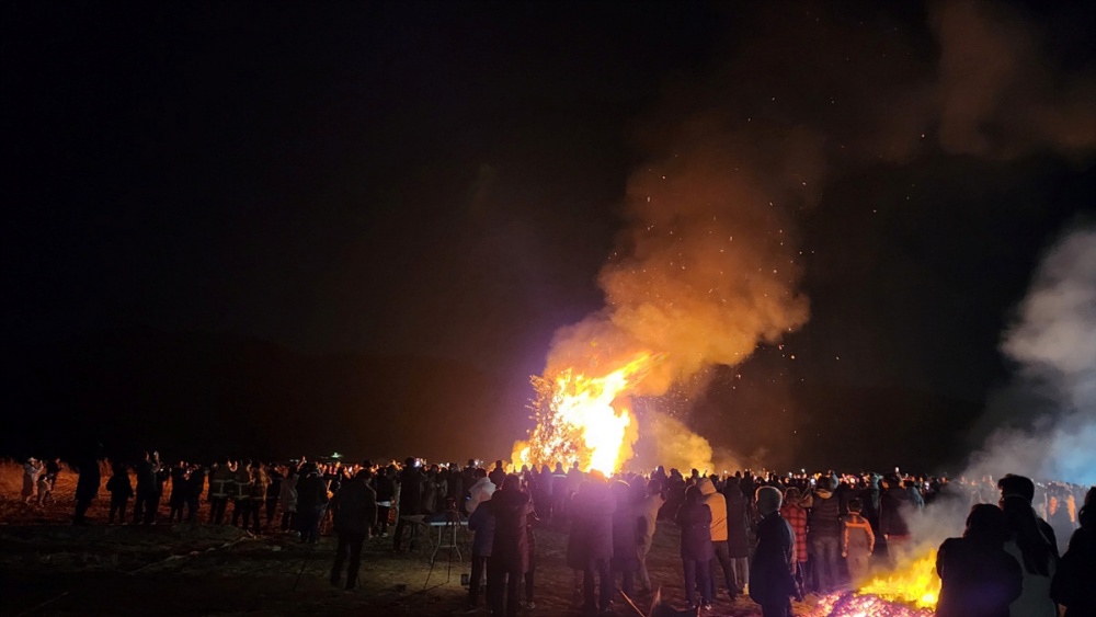 ▲ 지난해 '가사리와 함께하는 달빛여행 행사' 중 달집태우기 모습