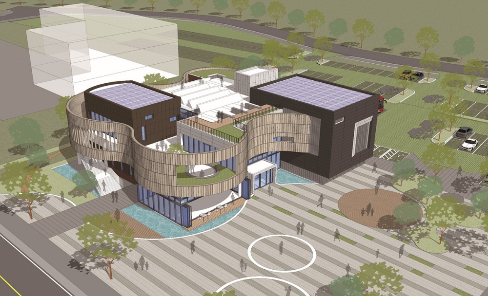 ▲섬어촌 문화센터 조감도