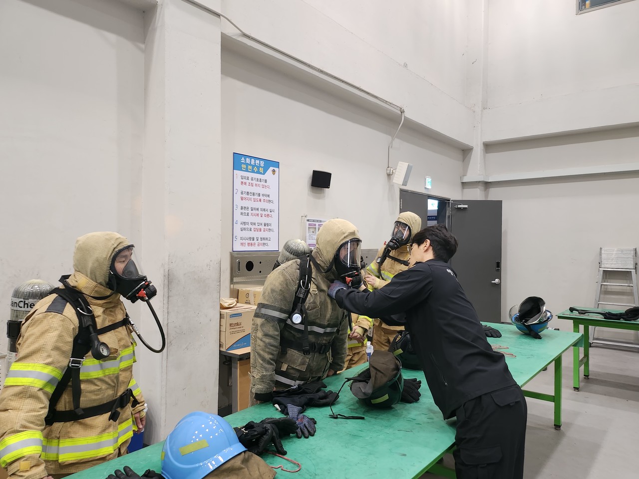 ▲ (주)한화솔루션 신임 종사자 소화안전대응교육
