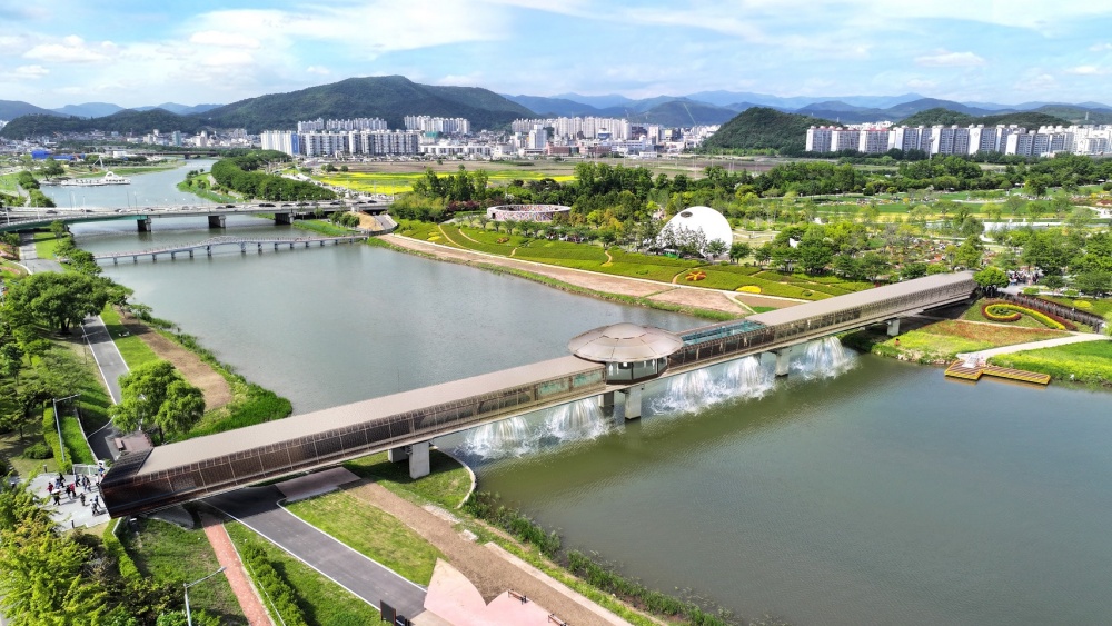 ▲ 스페이스 브릿지 조감도(주간)