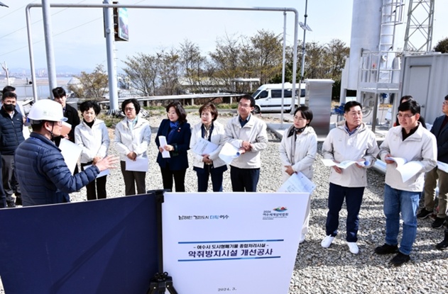 ▲도시형폐기물 종합처리시설 현장점검