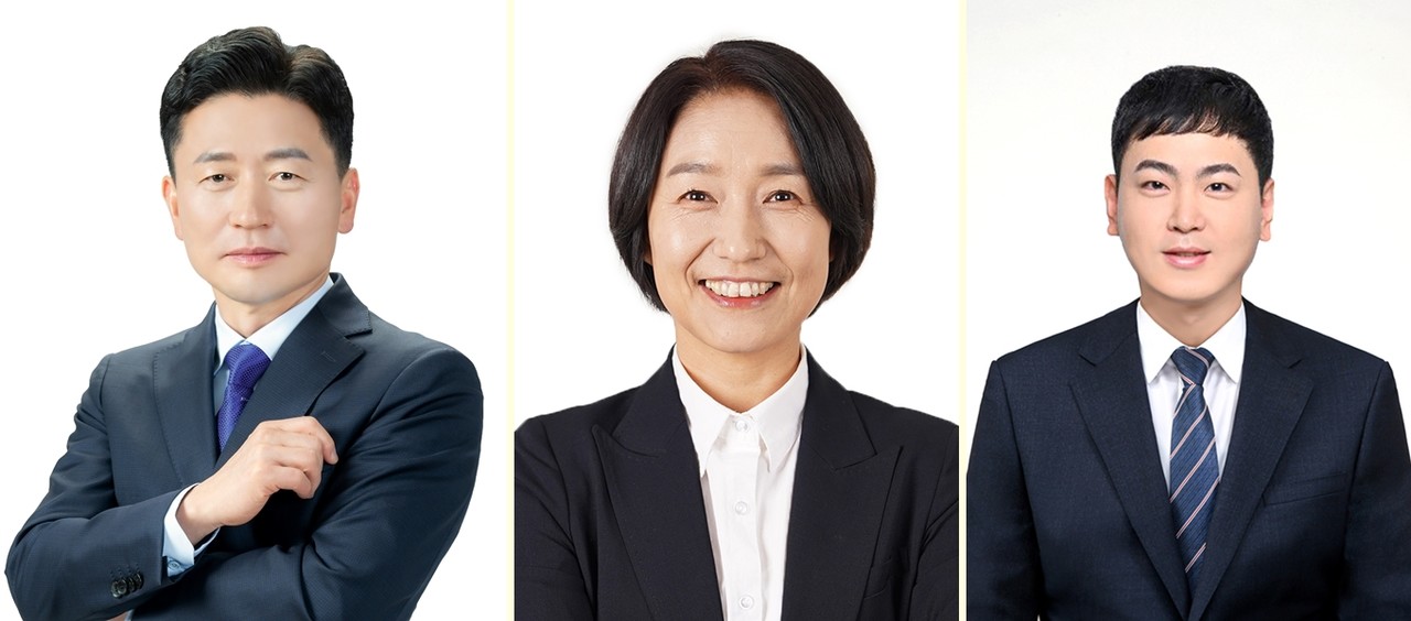 ▲ 이성수(순천광양곡성구례 갑) , 유현주(순천광양곡성구례을) , 여찬(여수시을)