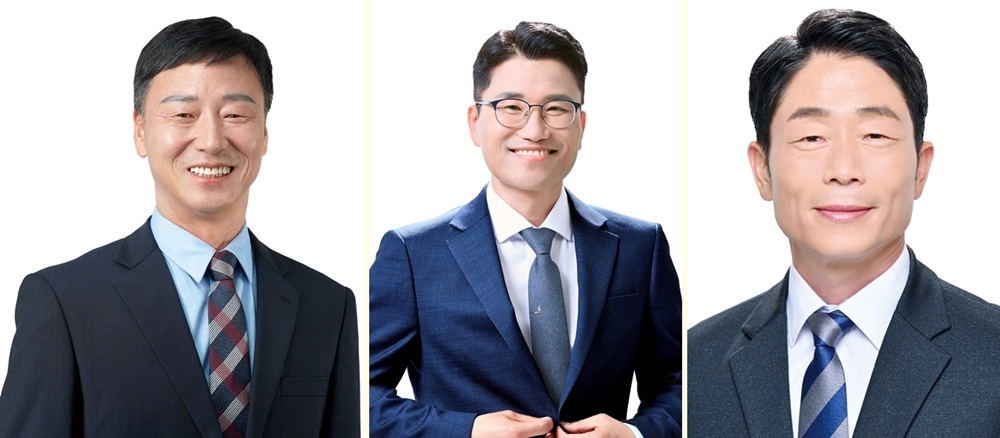 ▲ 안주용(나주화순), 최국진(목포시), 윤부식(영암무안신안)