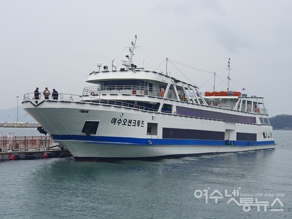 ▲ 여수오션크루즈호. 사진 공문택.