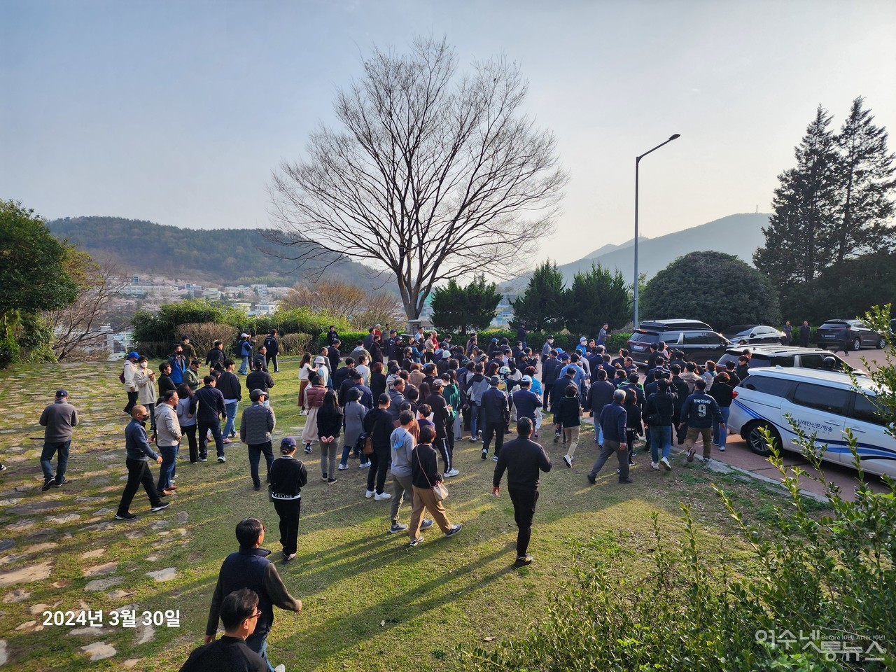 ▲조국대표 여수 충민사 참배 ⓒ심명남