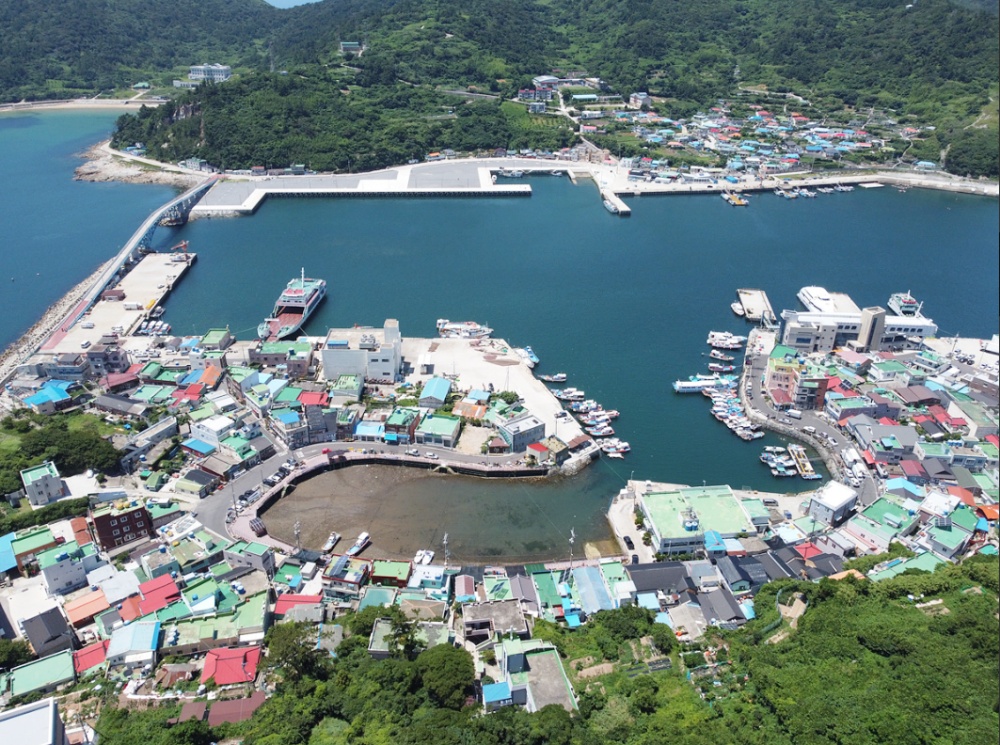 ▲ 거문도 내항