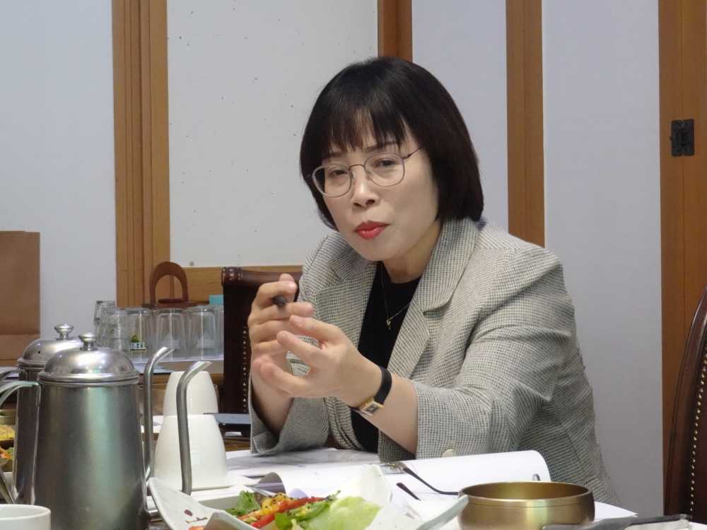 ▲ 여수여성인력개발센터 김미경 선임부장