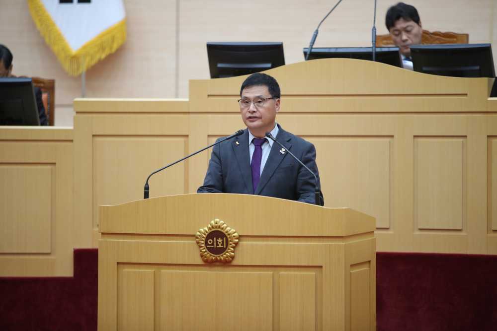 ▲ 주종섭 전라남도의원