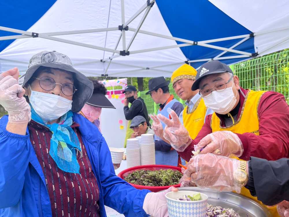 ▲ 미식나눔 현장