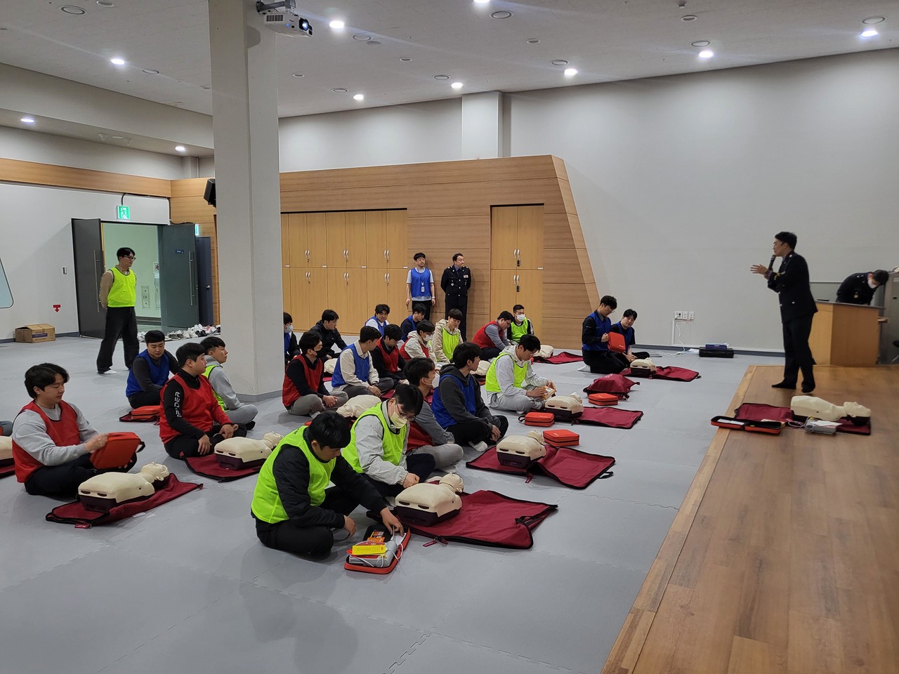 ▲ 여수시 민방위 집합교육 현장