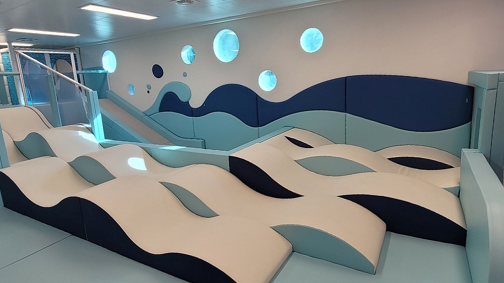 ▲ 화양면 구 나진초등학교 용창분교 폐교에 자리한 ‘여수시 공공형 실내놀이터’ 