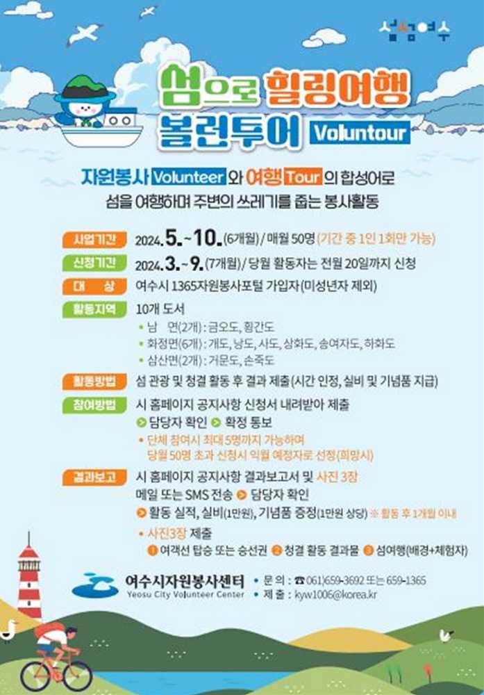 ▲ 섬섬여수 볼런투어