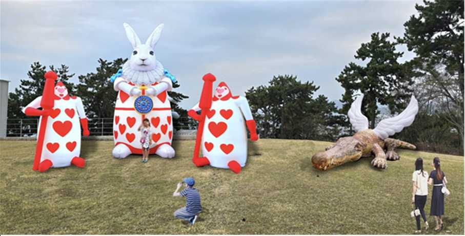 ▲ 오원영 작가의 벌룬 아트 전시 