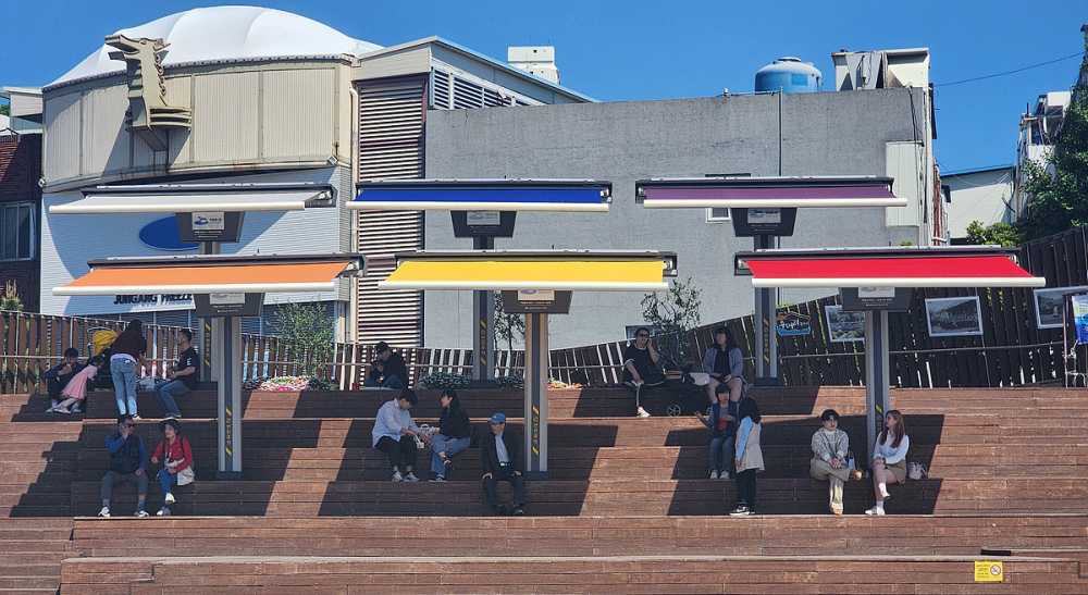 ▲ 스마트 그늘막·쉼터