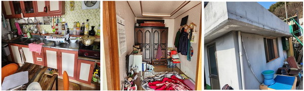 ▲ 공사 전 집안  ⓒ  최유정