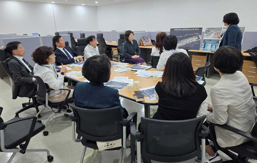 ▲행정국장 및 도서관 관계자 협의회