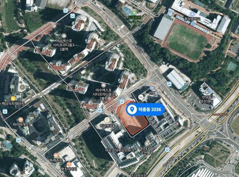 ▲덕충동 공영주차장