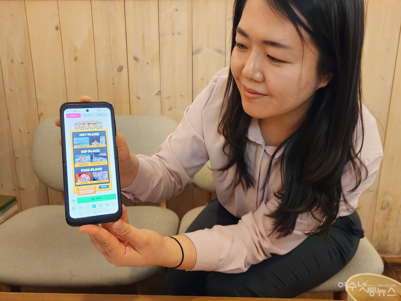 ▲ 여수투어패스 김주영 매니져가 ⓒ심명남