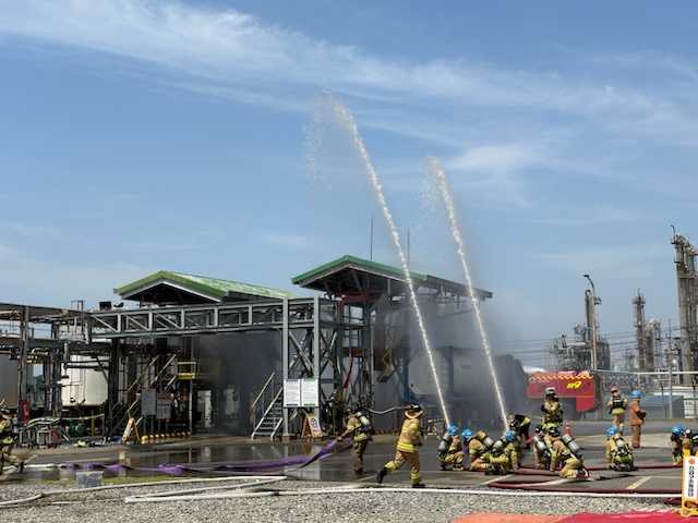 ▲ 2024년 재난대비 긴급구조 종합훈련