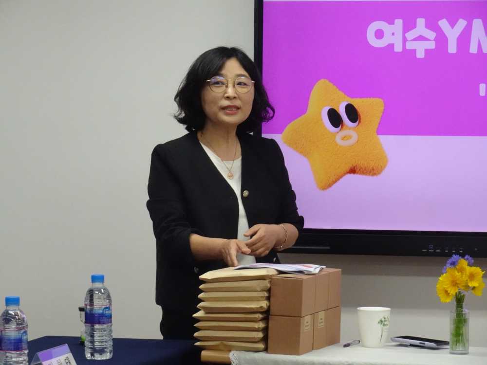 ▲ 여수YMCA 의정지기단 ‘시민의 눈’ 노유림 단장