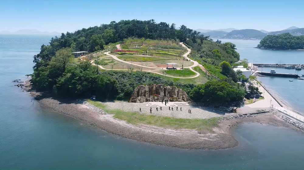 ▲  웅천 장도공원 전경