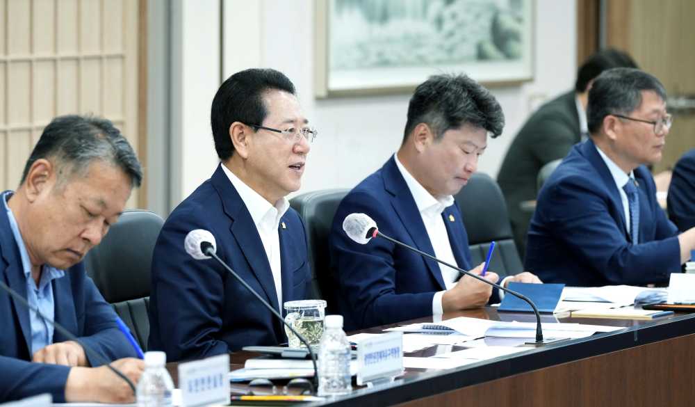 ▲ 실국장 정책회의