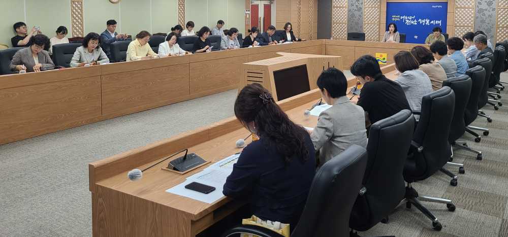 ▲ 전남도-시군 보건소 회의