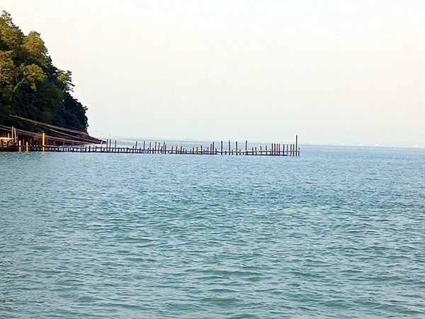 ▲ 율리안나호를 타고 항해하던 중 '숭어들망'을 만났다. 숭어들망은 전통어로 방식이다.ⓒ 오문수