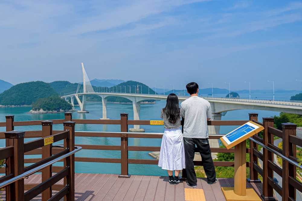 ▲ 조발도 쉼터