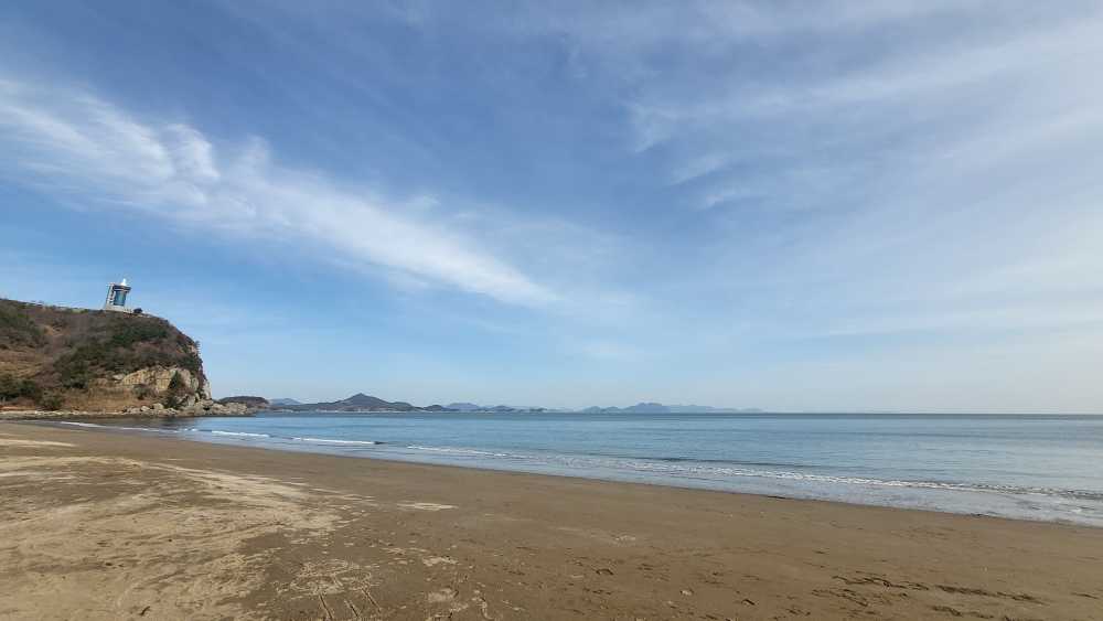 ▲ 고흥 남열해돋이 해수욕장