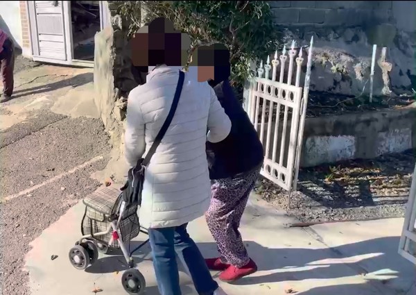 ▲ 일상생활지원서비스(외출동행, 병원동행)